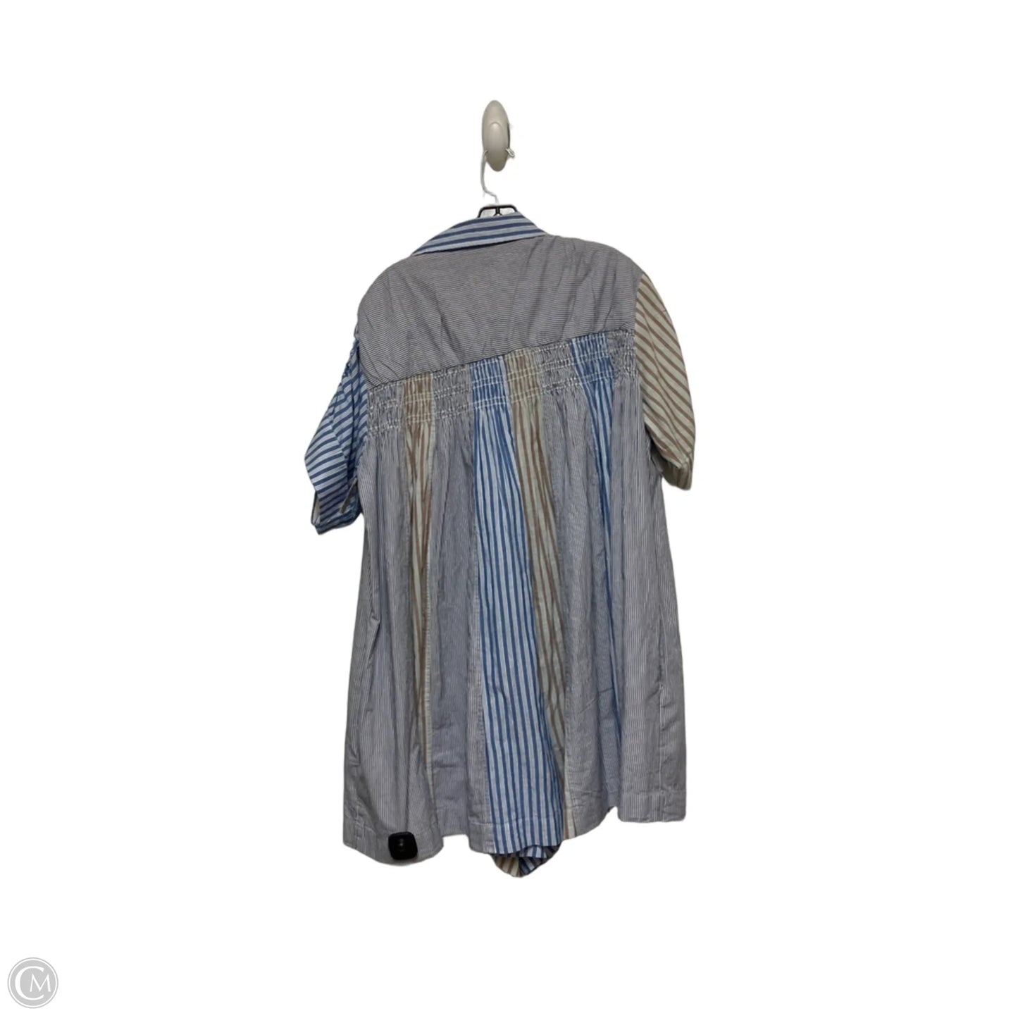 Dress Casual Short By Anthropologie In Striped Pattern, Size: L