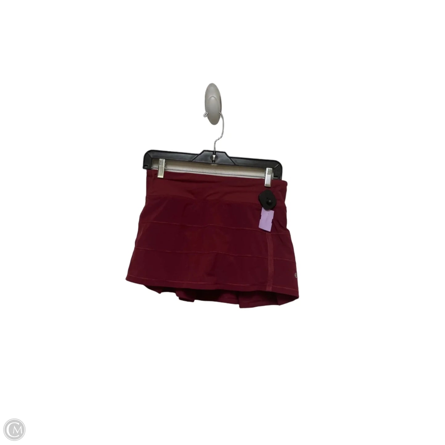 Athletic Skort By Lululemon In Red, Size: S