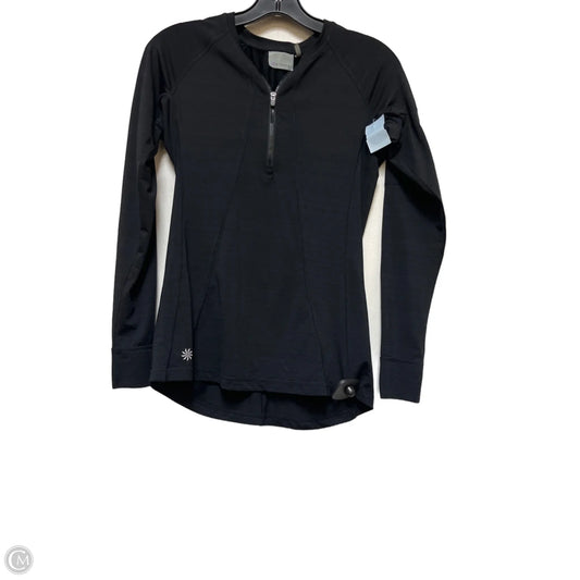 Athletic Sweatshirt Crewneck By Athleta In Black, Size: S