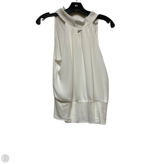 Top Sleeveless By New York And Co In White, Size: S