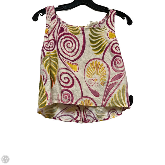 Top Sleeveless By Christian Siriano In Multi-colored, Size: S