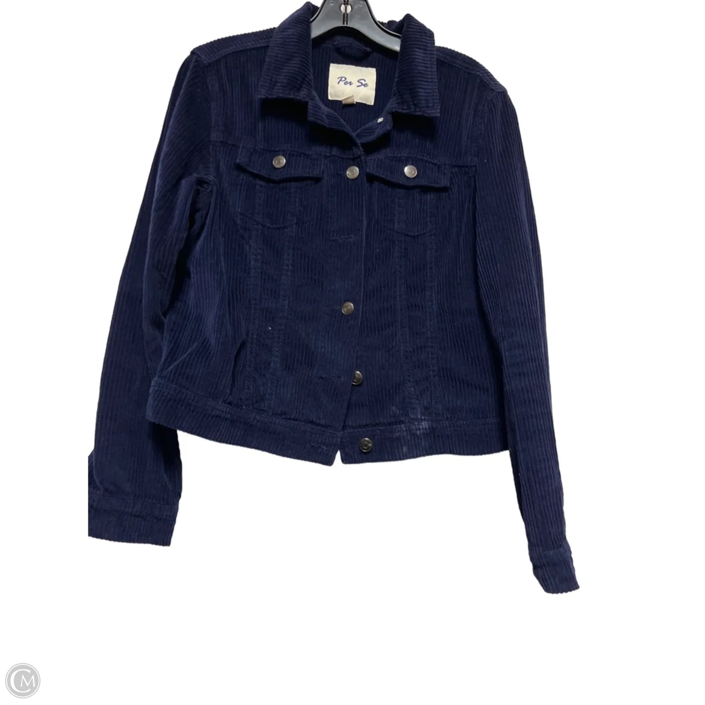 Jacket Other By Per Se In Navy, Size: M