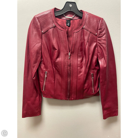 Jacket Other By White House Black Market In Red, Size: S