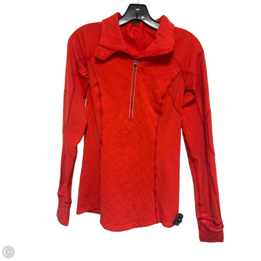 Athletic Jacket By Lululemon In Red, Size: S