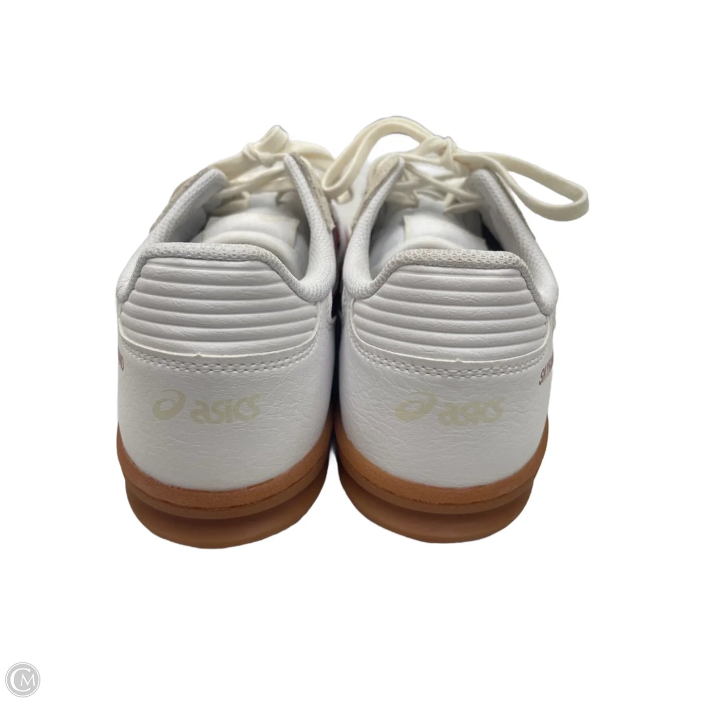 Shoes Sneakers By Asics In Red & White, Size: 6