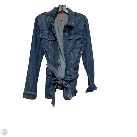 Jacket Denim By Spanx In Blue Denim, Size: Xl