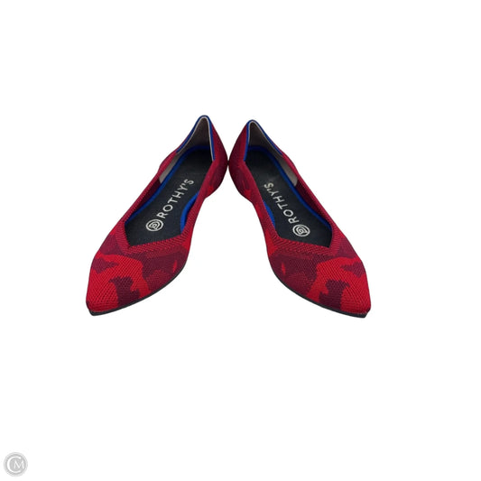 Shoes Flats By Rothys In Red, Size: 5