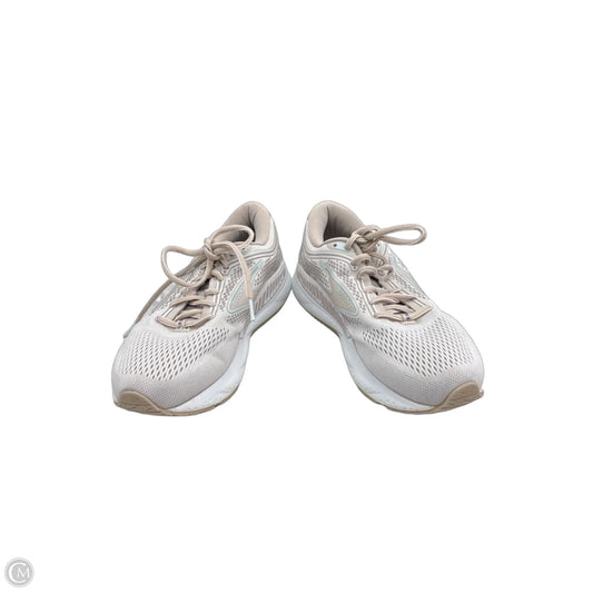 Shoes Athletic By Brooks In Cream, Size: 8