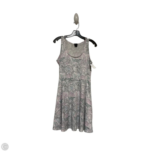 Dress Casual Short By Disney In Green & Purple, Size: S
