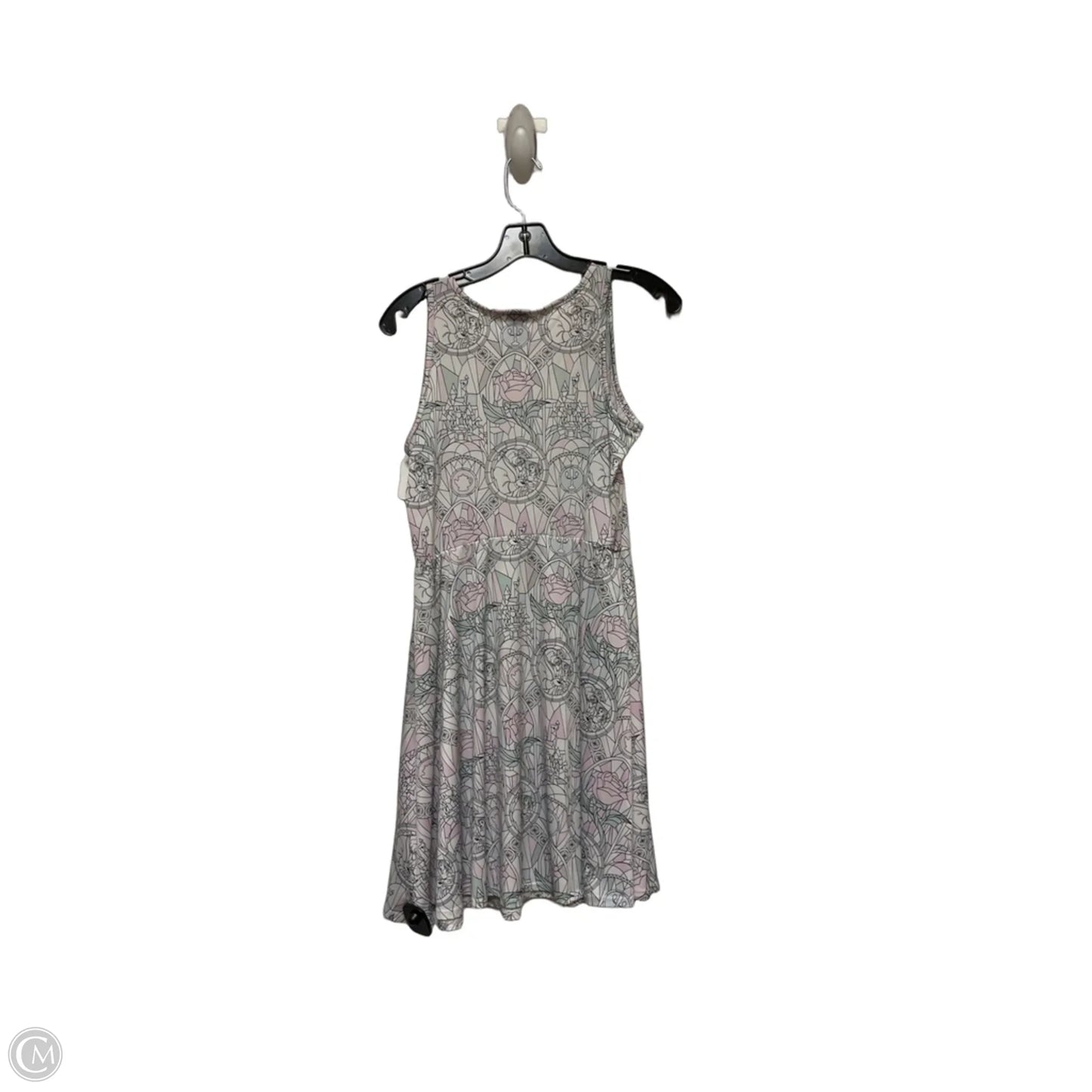 Dress Casual Short By Disney In Green & Purple, Size: S
