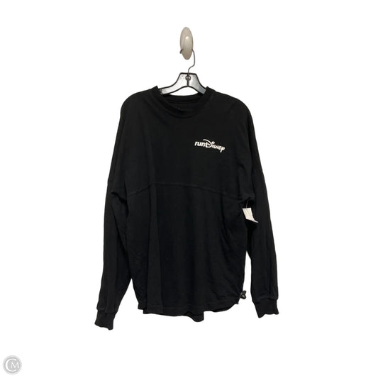 Top Long Sleeve By Disney Store In Black, Size: S
