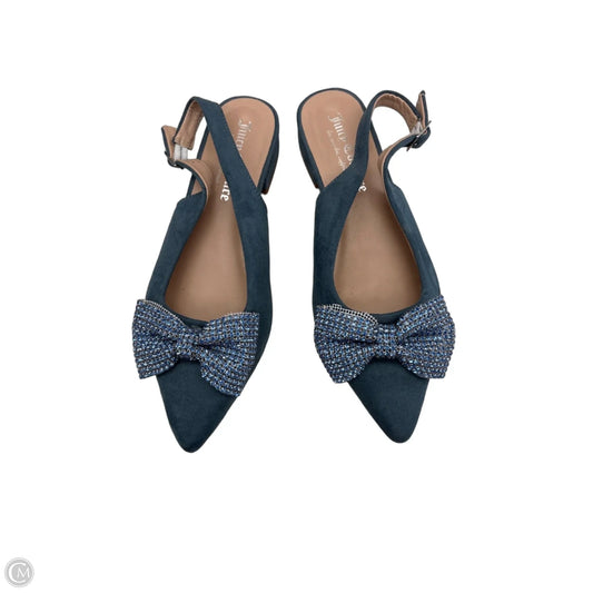 Shoes Flats By Juicy Couture In Blue, Size: 6.5