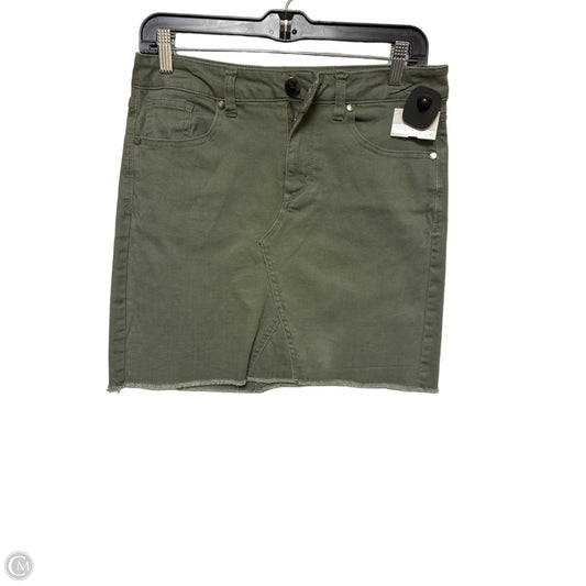 Skirt Mini & Short By 1822 Denim In Green, Size: 8