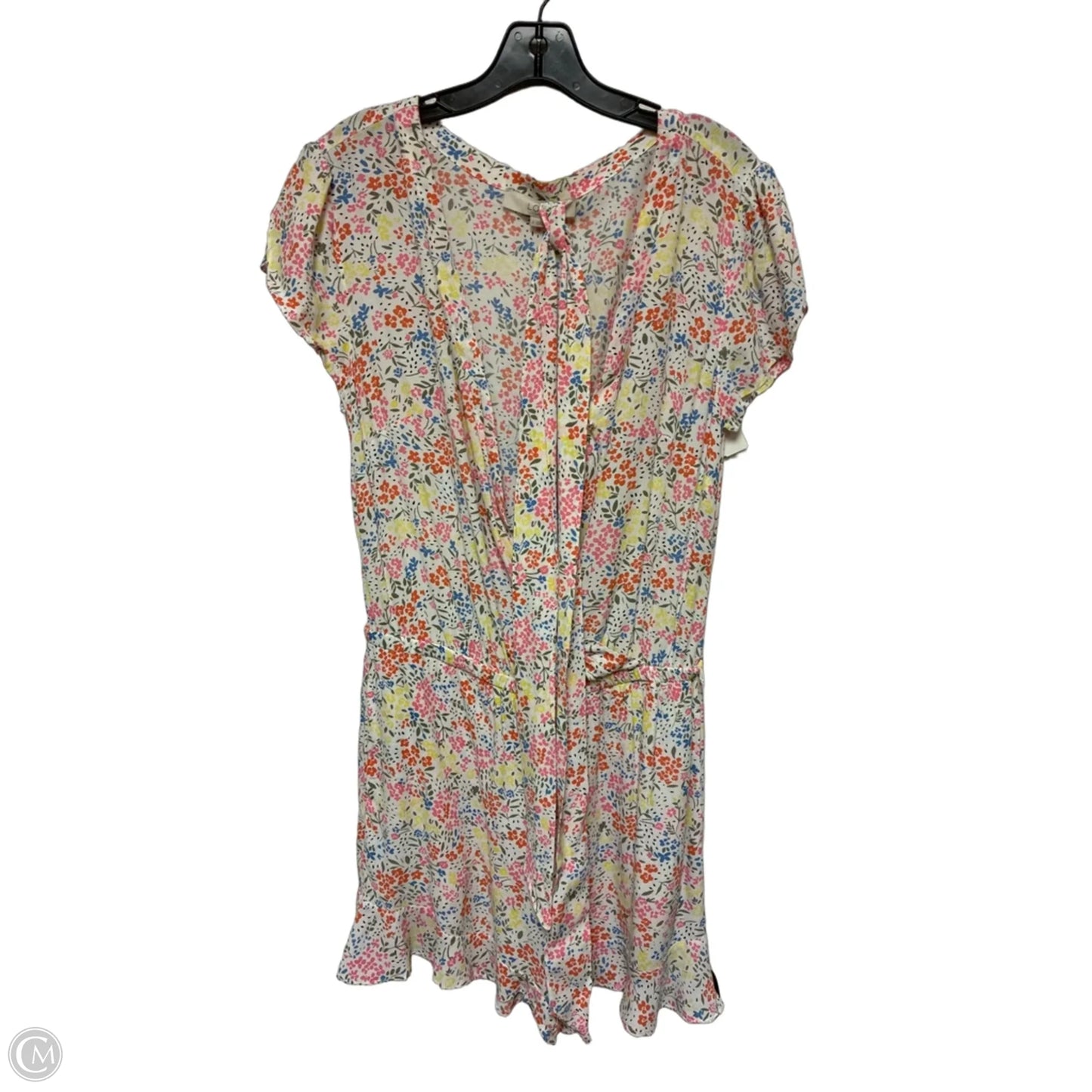 Dress Casual Short By Loft In Floral Print, Size: S