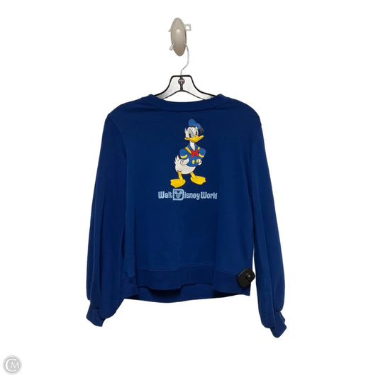 Top Long Sleeve By Disney Store In Blue, Size: Xs