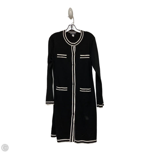 Dress Designer By Karl Lagerfeld In Black & White, Size: M
