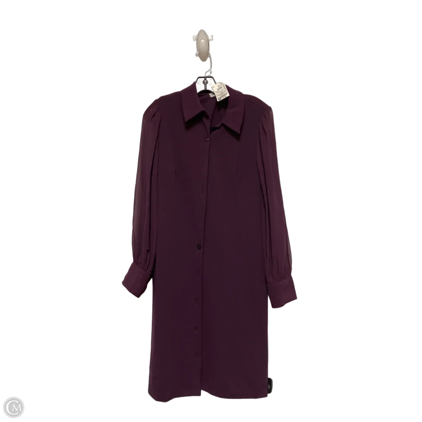 Dress Casual Short By Shelby And Palmer In Purple, Size: L