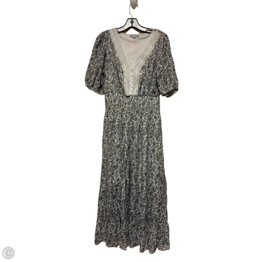 Dress Casual Maxi By Clothes Mentor In Floral Print, Size: L