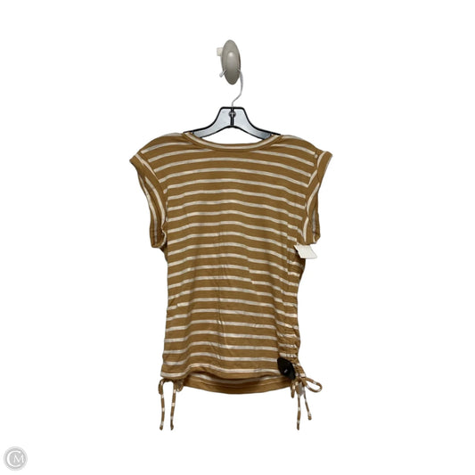 Top Sleeveless By Dkny In Cream & White, Size: S