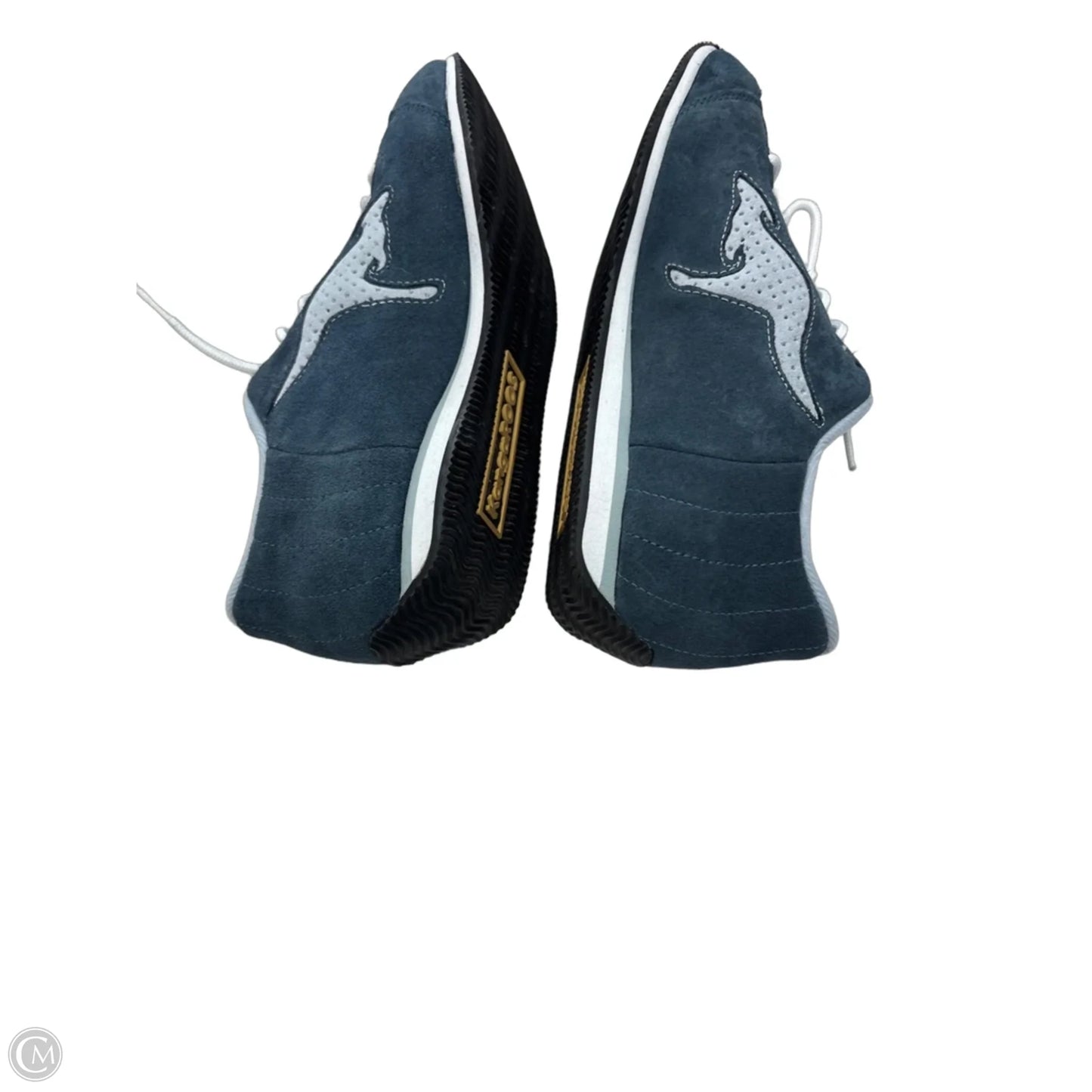 Shoes Sneakers By Clothes Mentor In Blue & White, Size: 8.5
