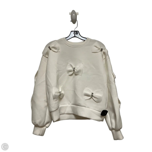 Sweater By Clothes Mentor In Cream, Size: S