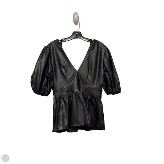 Top Short Sleeve By New York And Co In Black, Size: S