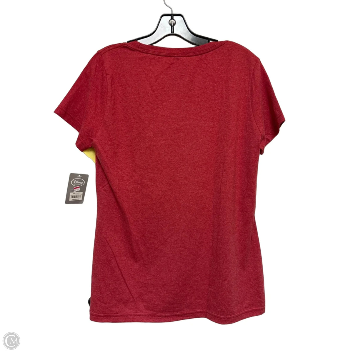Top Short Sleeve Basic By Disney Store In Red, Size: L