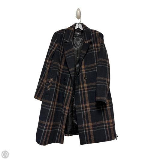Blazer By Dkny In Blue & Brown, Size: Xl