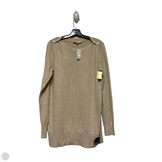 Top Long Sleeve By Loft In Beige, Size: M