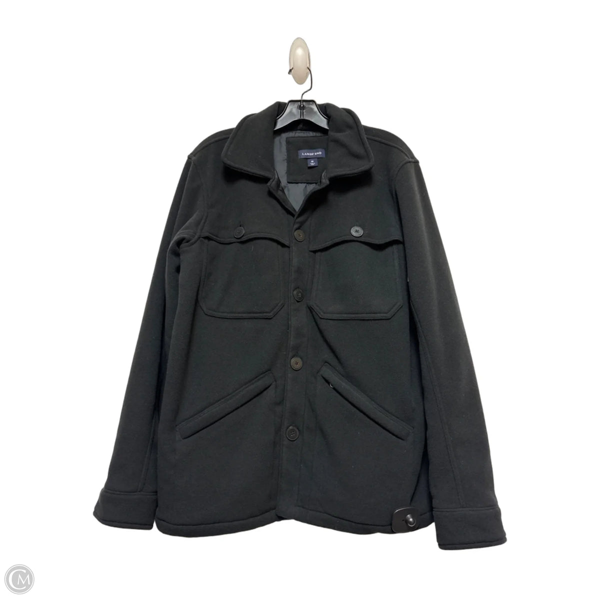 Jacket Other By Lands End In Black, Size: M