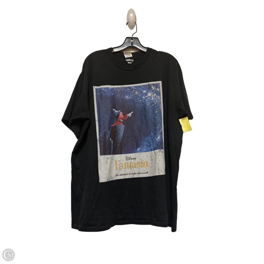 Top Short Sleeve By Port & Company In Black, Size: 2x