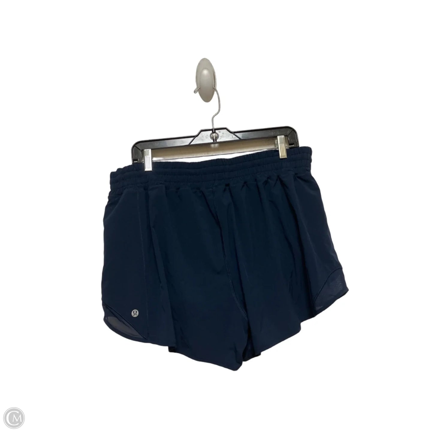 Athletic Shorts By Lululemon In Blue, Size: 16