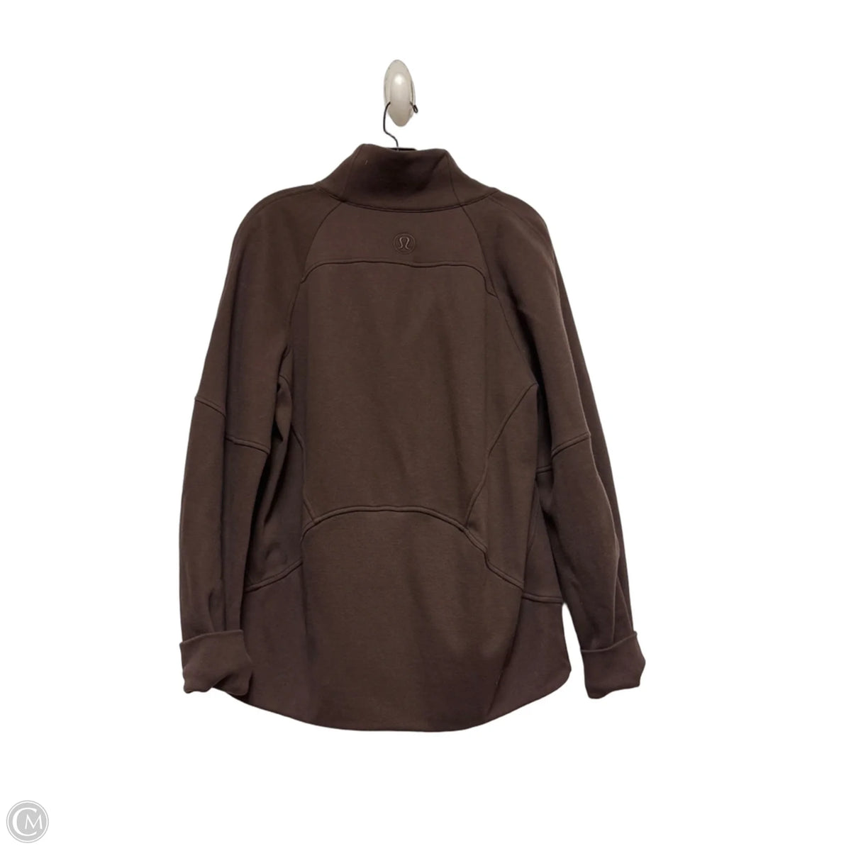 Athletic Jacket By Lululemon In Brown, Size: S