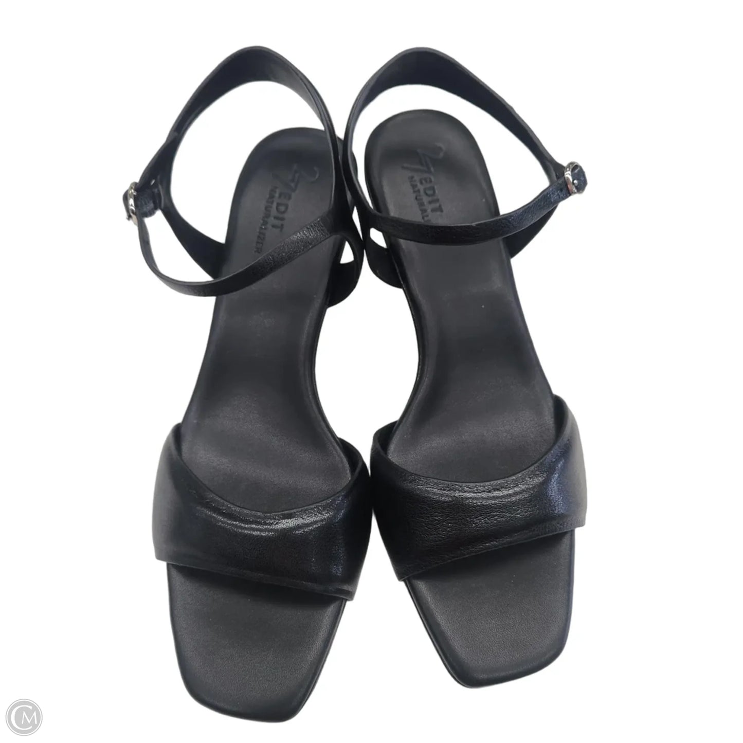 Sandals Heels Block By Naturalizer In Black, Size: 9.5