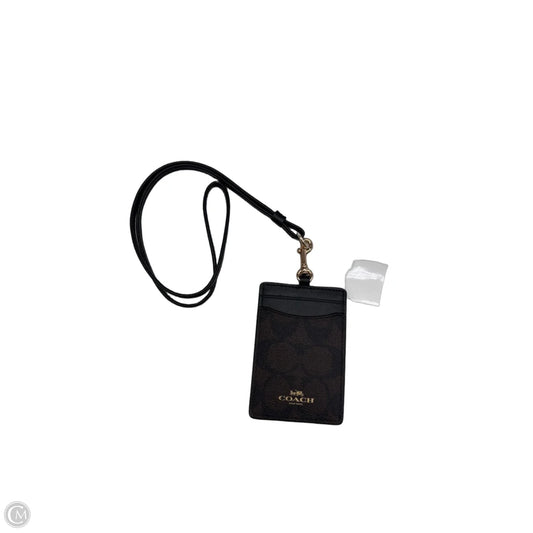 Id/card Holder Designer By Coach, Size: Small