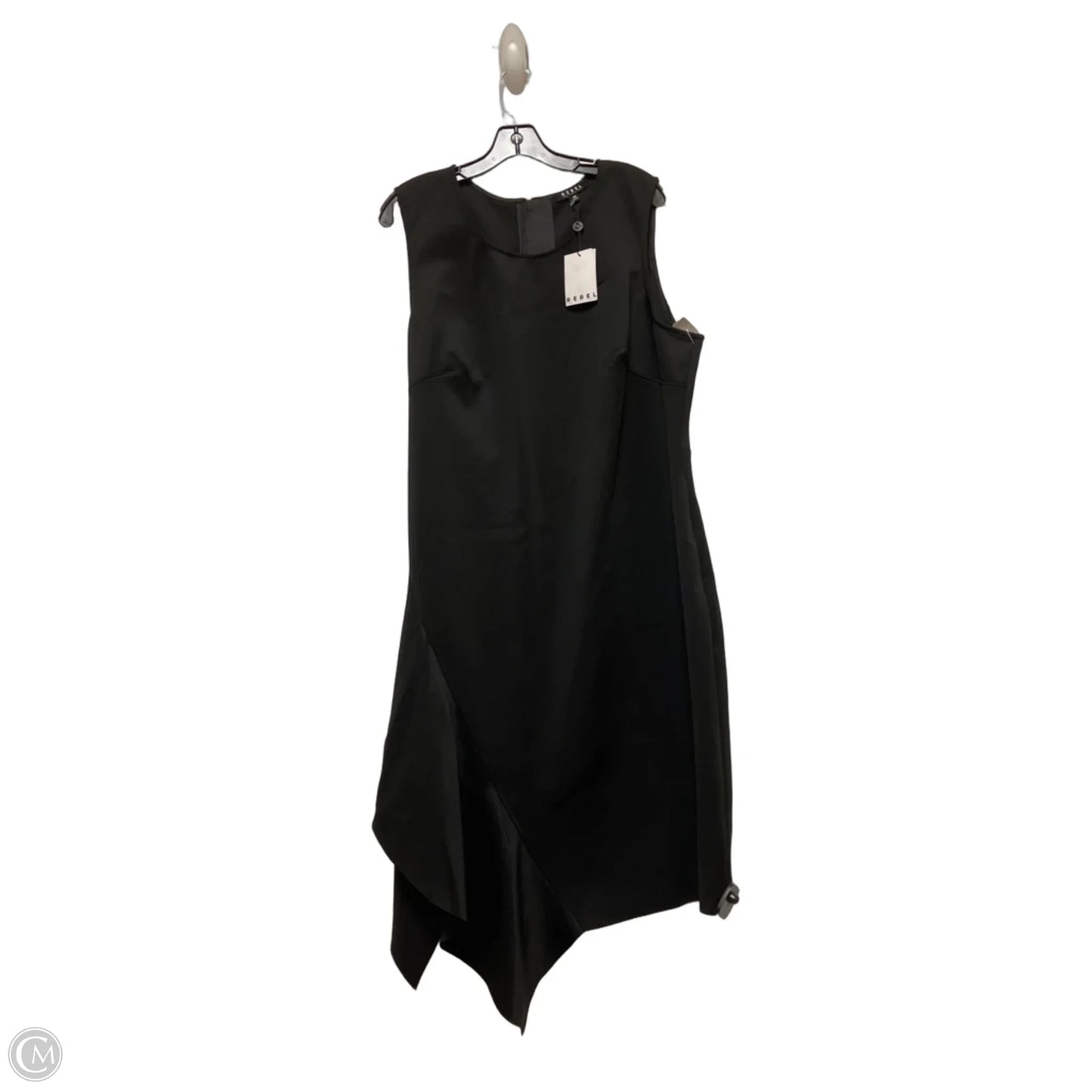 Dress Casual Short By Rebel In Black, Size: 2x