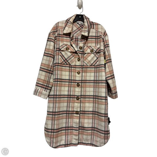 Coat Other By Sabrina Lauren In Plaid Pattern, Size: S