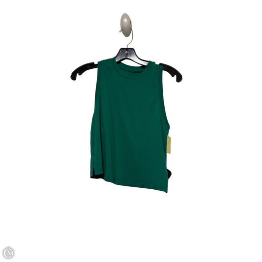 Athletic Tank Top By Lululemon In Green, Size: 8