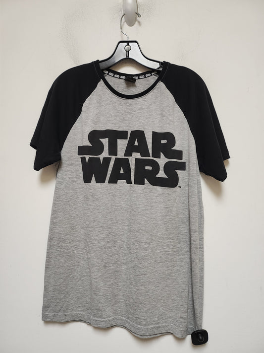 Grey Top Short Sleeve Basic Disney Store, Size M