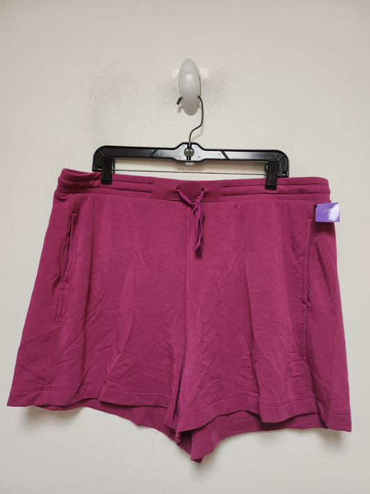 Pink Athletic Shorts Lou And Grey, Size Xl