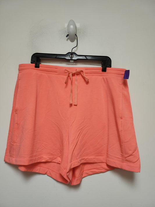 Orange Athletic Shorts Lou And Grey, Size Xl