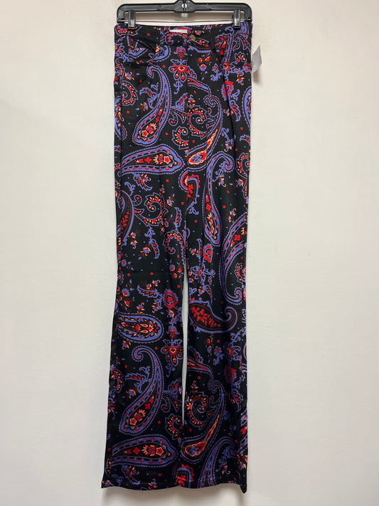 Paisley Print Pants Wide Leg Clothes Mentor, Size 4