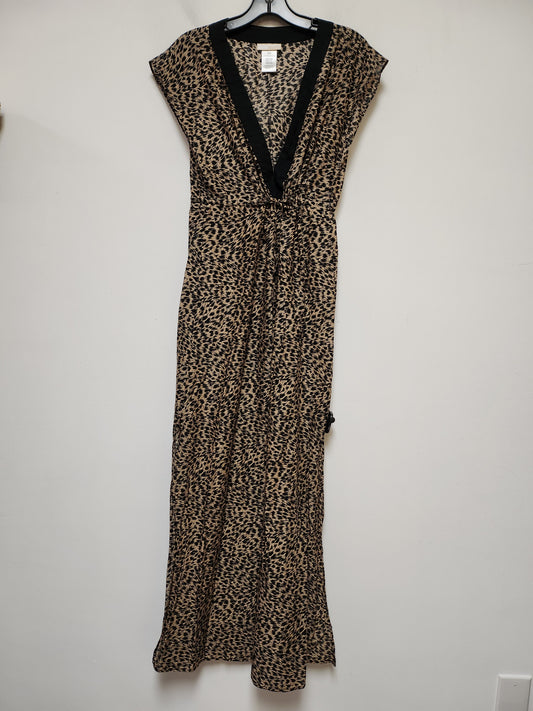 Animal Print Swimwear Cover-up Michael By Michael Kors, Size S