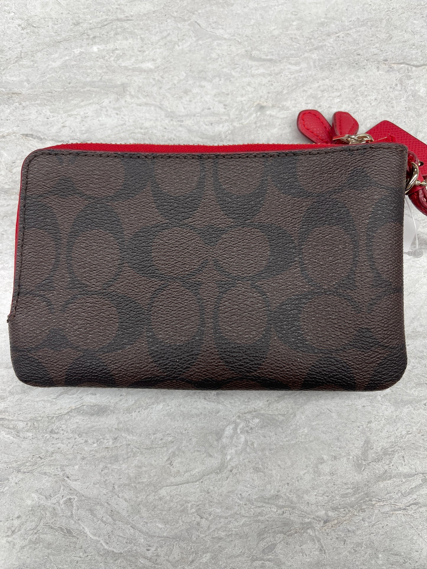 Wristlet Designer Coach, Size Small