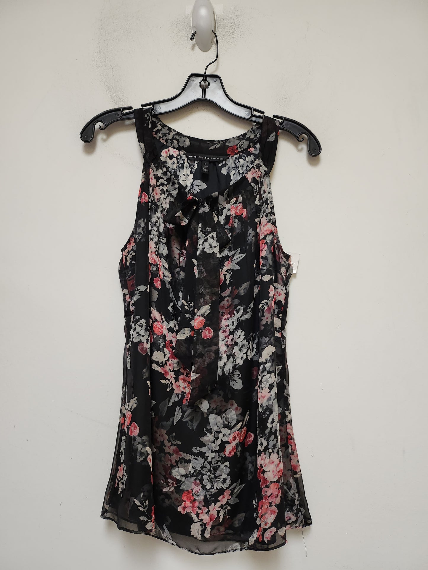 Floral Print Tank Top White House Black Market, Size S