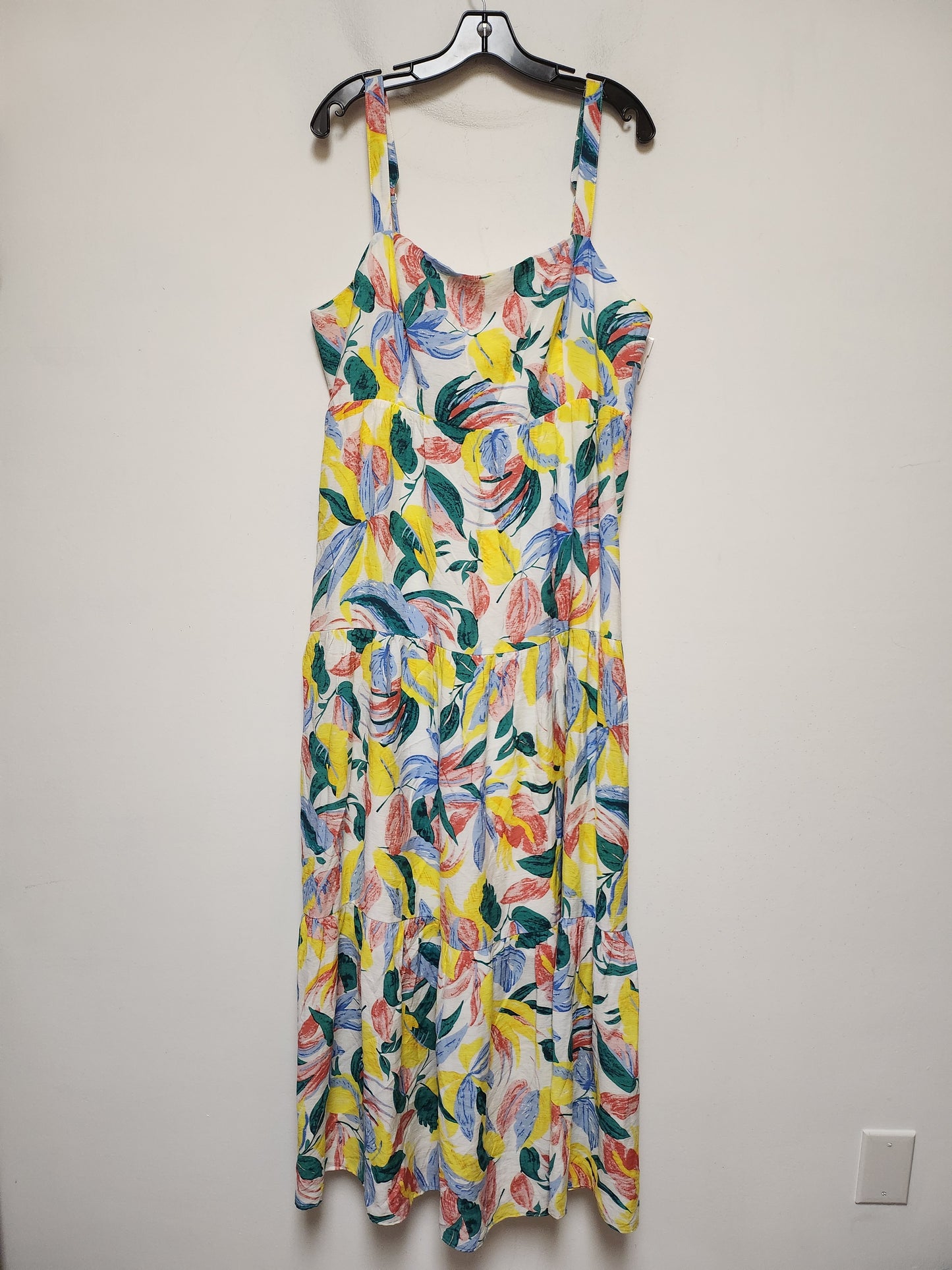 Dress Casual Maxi By Skies Are Blue In Multi-colored, Size: Xl