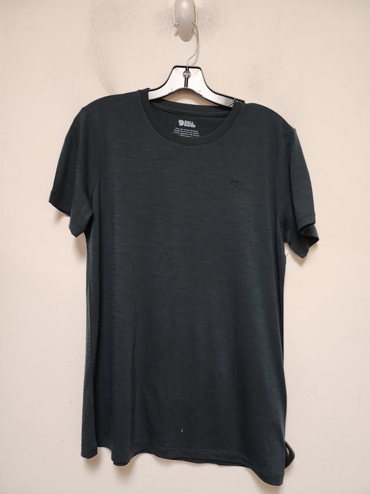 Top Short Sleeve Basic By Clothes Mentor In Teal, Size: L