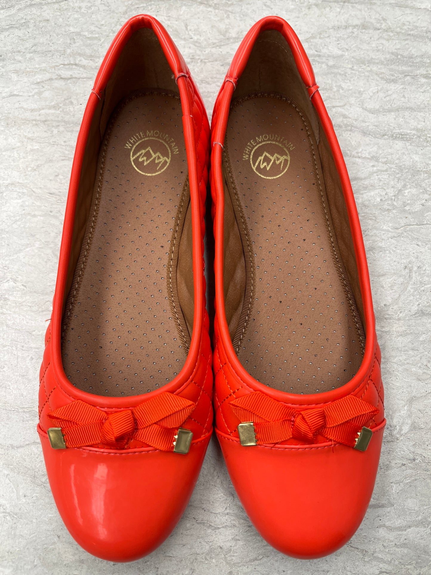 Shoes Flats By White Mountain In Orange, Size: 9