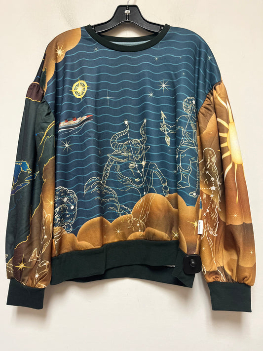 Sweatshirt Crewneck By Walt Disney In Multi-colored, Size: S