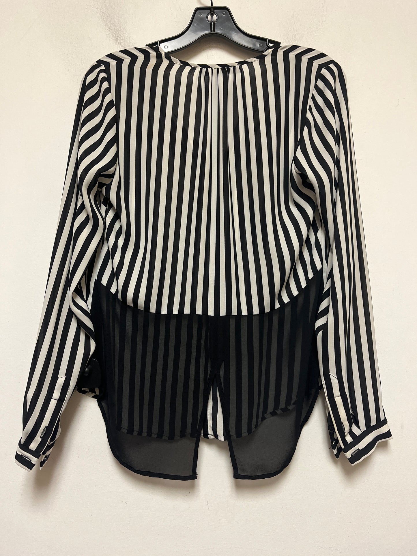 Top Long Sleeve By Inc In Striped Pattern, Size: Xs